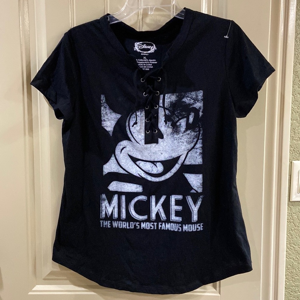 Laced Tee by Disney Brand.  EUC!